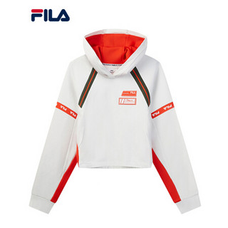 FILA x 3.1 Phillip Lim 斐乐女子2020新款时尚潮流舒适连帽卫衣 香槟白-IV 170/88A/L