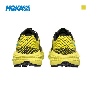 HOKA ONE ONE女飞速羚羊竞技版山地越野跑步鞋Evo竞速秋 橘黄色/黑色 US 6.5 /235mm