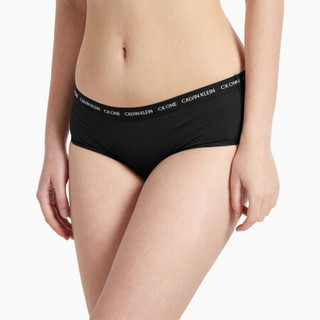 【CK ONE】CK UNDERWEAR 2020春夏款 女装Logo三角内裤 QD3793 001-黑色 M