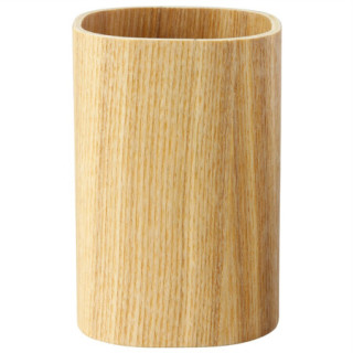 无印良品muji 木制笔筒原色约7 5 7 5 11 5cm 报价价格评测怎么样 什么值得买