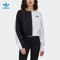 阿迪达斯官网 adidas 三叶草 SWEATSHIRT 女装运动卫衣FM2464 如图 40