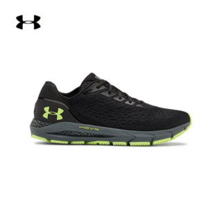 安德玛官方UA HOVR Sonic 3男子运动跑步鞋Under Armour3022586 黑色002 44