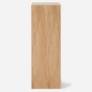 无印良品 MUJI 组合式木架/2层/基本组套/OA 原色 长42x宽28.5x高81.5cm
