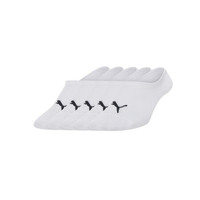 PUMA 彪马 官方 新款简约休闲船袜袜子(五对装) APAC 907914 白色 02 EU:39-42 规格:19-20