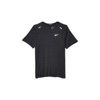 Nike/耐克男子运动短袖T恤反光logo拼网面轻便9366587 红色 XS