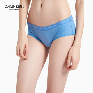 【CK ONE】CK UNDERWEAR 2020春夏款 女装Logo三角内裤 QD3793 AZ7-蓝色 S