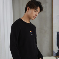 GXG GY120162GV000 潮流撞色低领毛衫