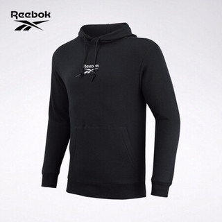 Reebok锐步 运动经典CL X MU VT HOOD2男女连帽卫衣GK0009 GK0010_黑色 A/2XL