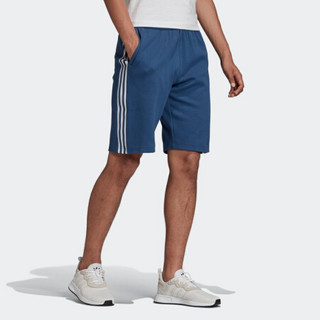 阿迪达斯官网 adidas 三叶草 LOCKUP LNG SHRT男装运动短裤FM9879 制服蓝 M(180/88A)