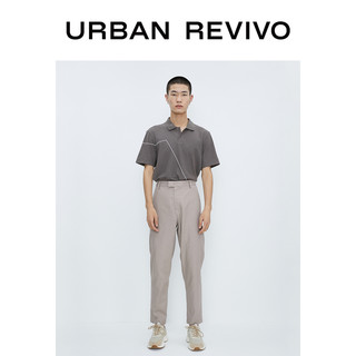 UR2020秋季新品男装时尚简约基础款质感直筒裤MF34S6GN2006