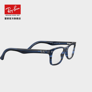 RayBan雷朋2020新品光学眼镜全框个性潮流近视镜框0RX5228F 8053蓝色镜框 尺寸55