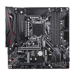 技嘉/AORUS Z390M GAMING 高端电竞游戏电脑主板 MATX主板