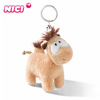 德国NICI野生动物系列骆驼钥匙扣卡通毛绒挂件包包挂饰潮包钥匙圈