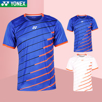 官网新款YONEX尤尼克斯羽yy毛球服男女团队服春夏短袖比赛运动服