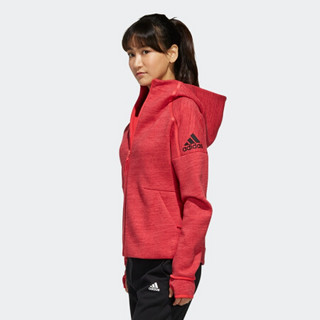 阿迪达斯官网 adidas ZNE HOODY女装运动型格连帽拉链针织夹克外套FJ0211 如图 XL