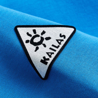 kailas凯乐石户外运动男款圆领套头卫衣kg208111跳伞蓝l