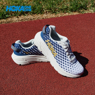 HOKA ONE ONE女林康2减震公路跑步鞋Rincon2透气轻量防滑运动鞋 靛蓝/豆腐白 7/240mm