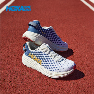 HOKA ONE ONE女林康2减震公路跑步鞋Rincon2透气轻量防滑运动鞋 靛蓝/豆腐白 7/240mm