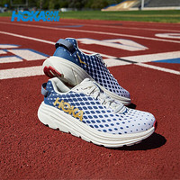 HOKA ONE ONE女林康2减震公路跑步鞋Rincon2透气轻量防滑运动鞋 靛蓝/豆腐白 7/240mm