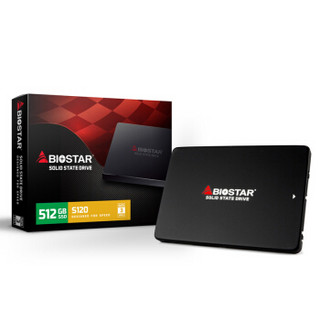 映泰(BIOSTAR)512GB SSD固态硬盘 SATA3.0接口 S120系列