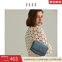 ELLE女包2020春夏新款98014时尚小方包链条风琴包单肩斜挎包