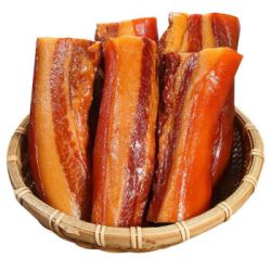 鲜木 自制柴火老腊肉五花肉 500g *3件