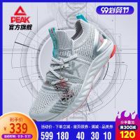 匹克态极科技PLUS男子跑鞋减震轻便时尚舒适休闲鞋男防滑运动鞋男