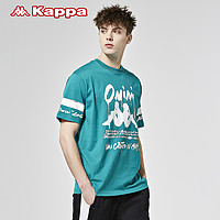 Kappa 卡帕 艺术家联名 K0AX2TD06D 情侣款短袖T恤