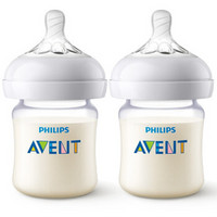 AVENT 新安怡 SCF474/27 婴儿PA奶瓶 125ml 2个装 +凑单品