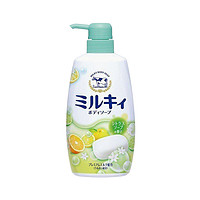 COW日本牛乳石碱美肌温和保湿沐浴露 适用于各种肤质成人 550ml（保税） *3件