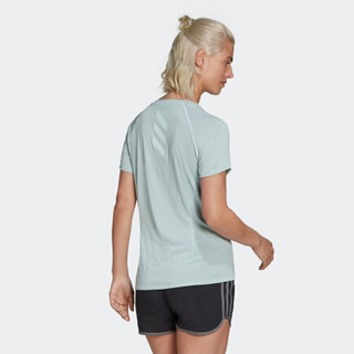 adidas 阿迪达斯 ADI RUNNER TEE 女子运动T恤 GC6682 浅绿 XL