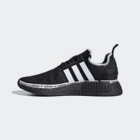 阿迪达斯官网 adidas 三叶草 NMD_R1 男女鞋经典运动鞋FV8729 一号黑/白 42(260mm)