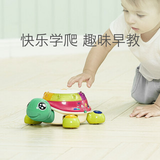 babycare宝宝学爬玩具6-12个月学爬神器 0-1岁拍拍鼓7709爬行龟