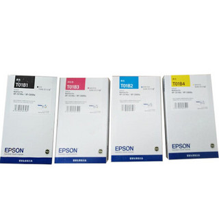 爱普生（EPSON）T01B1黑色原装墨盒 (适用WF-C8690a/WF-C8190a机型)约11500页 皖采