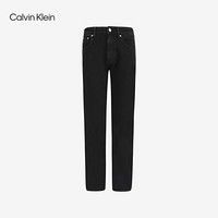 CK JEANS 2020秋冬款 男装磨绒系列时髦楔形版牛仔裤 J316724 1BY-黑色 28