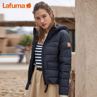 LAFUMA乐飞叶羽绒服女户外2020冬季轻薄保暖鹅绒服连帽短款外套 LFJU0CY60 樱草粉P1 165/84A（38）