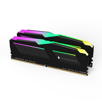 ThundeRobot 雷神 DDR4 3200MHz RGB 台式机内存 灯条 黑色 16GB 8GB*2 TR-D43208DTLA2