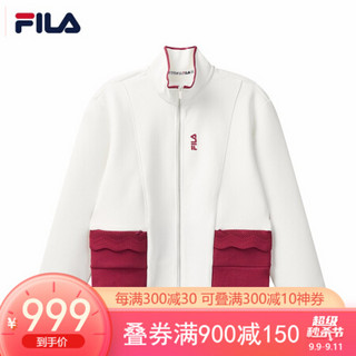 FILA X 3.1 Phillip Lim 斐乐 女士针织上衣 2020冬季新款纯色外套 香槟白-IV 175/92A/XL