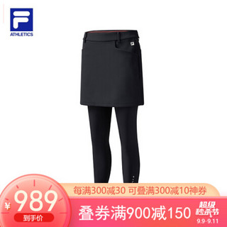 FILA ATHLETICS 斐乐女子半身裙2020冬季新款裙裤两件套高尔夫裙 传奇蓝-NV 180/78A/XXL