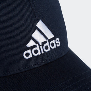 阿迪达斯官网 adidas BBALL CAP COT 男女训练运动帽子FQ5270 传奇墨水蓝/传奇墨水蓝/白 OSFL