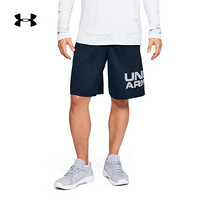 安德玛官方UA Tech Wordmark男子运动短裤Under Armour1351653 深蓝色408 3XL