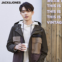 JACK JONES 杰克琼斯 219321514工装撞色夹克