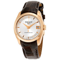 TISSOT 天梭 Couturier 库图系列 T035.207.36.031.00 女士机械腕表