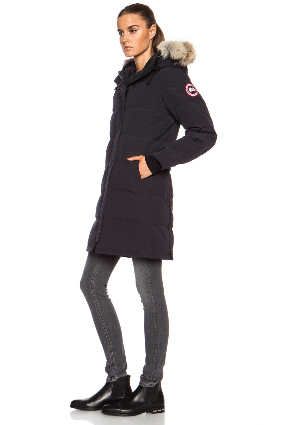 canadagoose加拿大鹅shelburne红标中长款2件