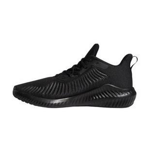 adidas 阿迪达斯 Alpha Bounce+ 男士跑鞋 EG1391 黑武士