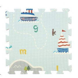 澳乐（AOLE-HW）爬行垫XPE环保婴儿玩具拼图泡沫地垫拼接垫加厚宝宝爬爬垫 航海拼接垫60