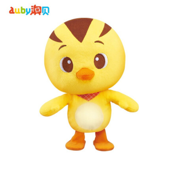 玩具送礼物抱枕抖音同款公仔萌鸡小队音乐跳舞毛绒-萌鸡麦奇811625a
