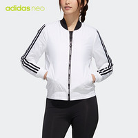 阿迪达斯官网adidas neo 女装冬季运动棉服GJ8851 白 A/XL(170/96A)