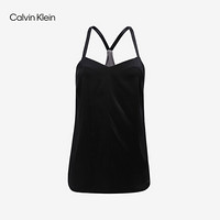 CK UNDERWEAR 2020秋冬款 女装黑标绽放系列简洁吊带衫 QS6537 UB1-黑色 S