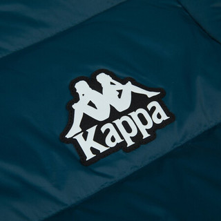 Kappa卡帕羽绒服2020新款冬季情侣男女超长款羽绒服连帽防寒服保暖外套K0AZ2YY66D 蓝色-8101 L